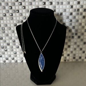 Kendra Scott Milla Lapis Lariat Necklace